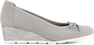 Easy Street Grijze pump sleehak