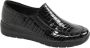Easy Street Zwarte comfort instapper lak - Thumbnail 1