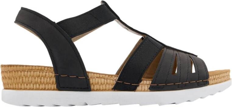 Easy Street sandalen zwart