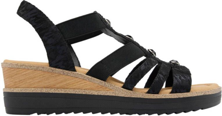 Easy Street sleehakken zwart