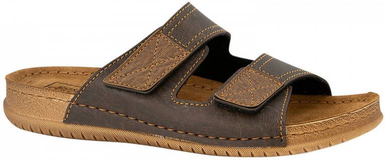 Easy Street Bruine slipper klittenband - Foto 1