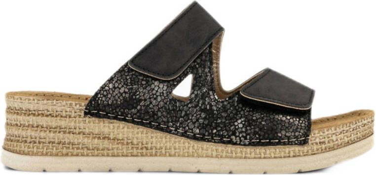Easy Street slippers zwart