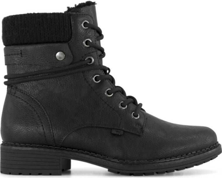 Easy Street Zwarte veterboots