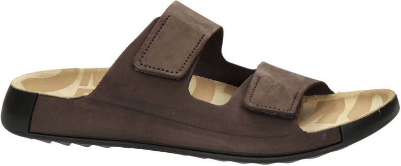 Ecco 2nd Cozmo nubuck slippers bruin