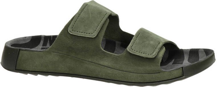 Ecco 2nd Cozmo nubuck slippers groen