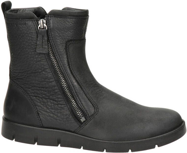 Ecco Bella nubuck enkelboots zwart