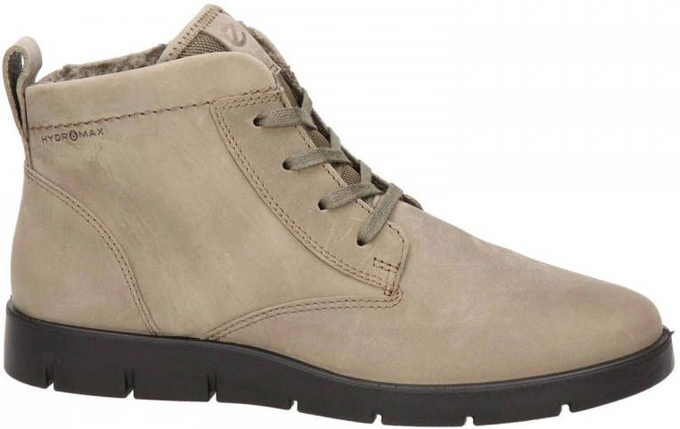 Ecco Bella nubuck veterboots taupe