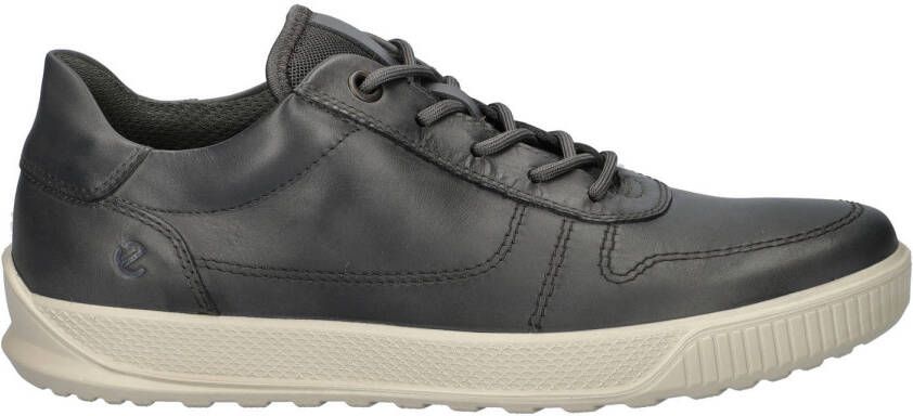 Ecco Byway leren sneakers grijs