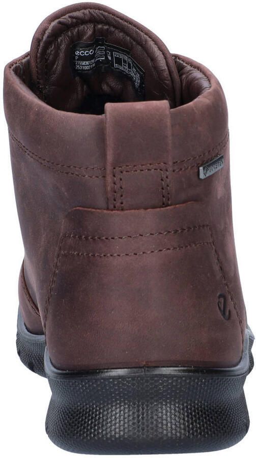 Ecco Babbett gevoerde nubuck veterboots bordeaux - Foto 3