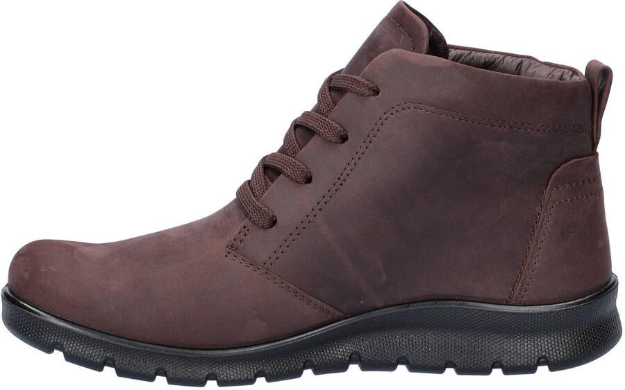 Ecco Babbett gevoerde nubuck veterboots bordeaux - Foto 2