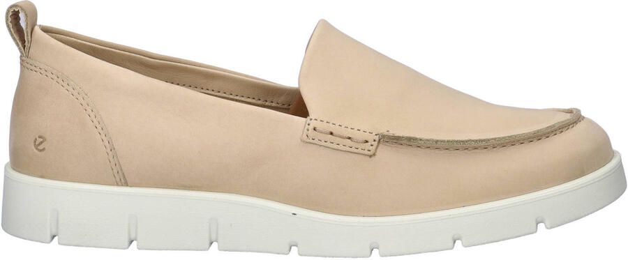 Ecco Bella nubuck instappers beige