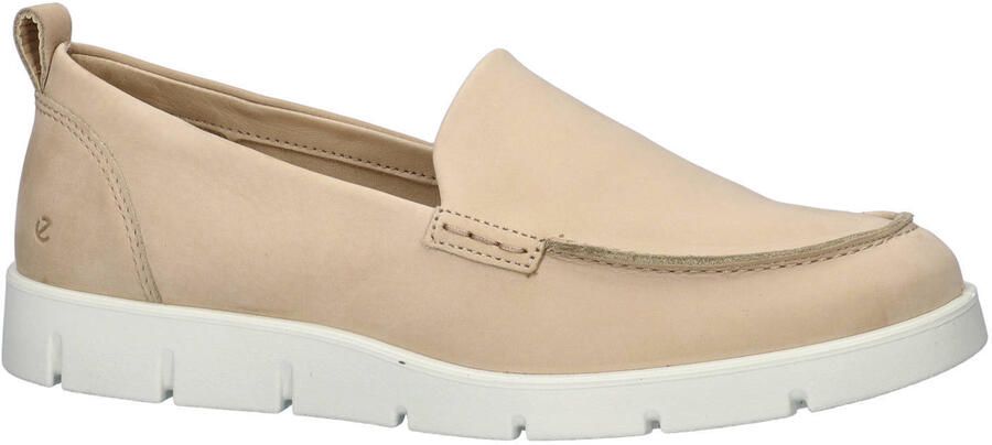 Ecco Bella nubuck instappers beige - Foto 3