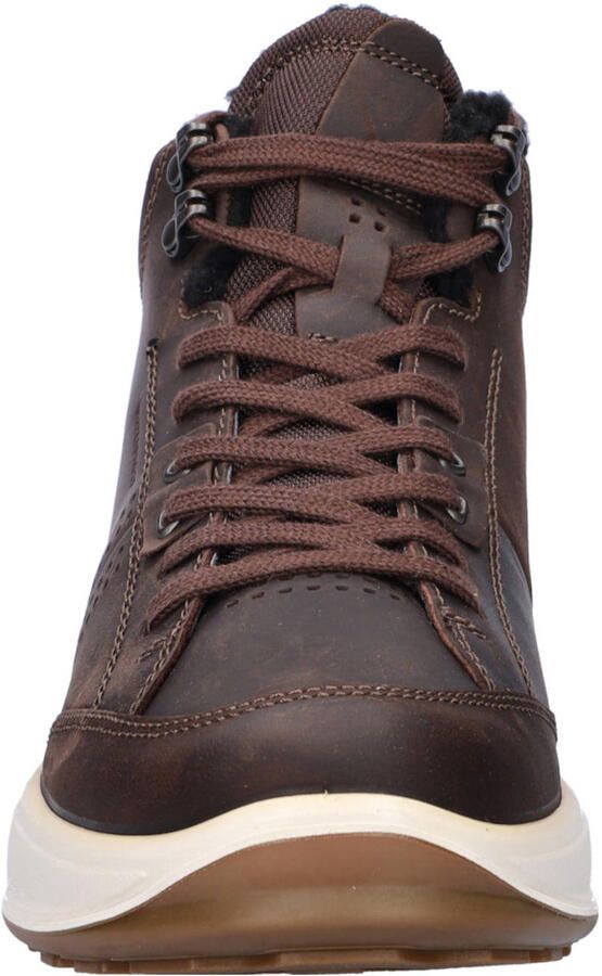 Ecco Byway gevoerde nubuck sneakers bruin - Foto 2