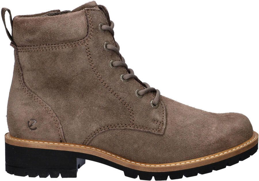 Ecco Elaina nubuck veterboots taupe