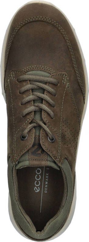 Ecco Sneakers Irving met witte loopzool vrijetijdsschoen lage schoen veterschoen