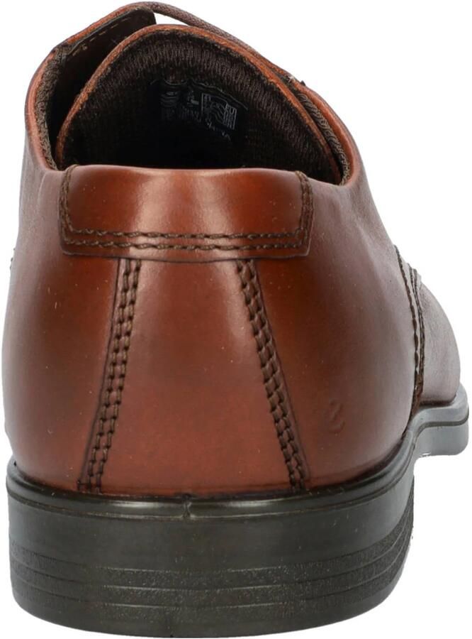 Ecco Melbourne leren veterschoenen bruin - Foto 2