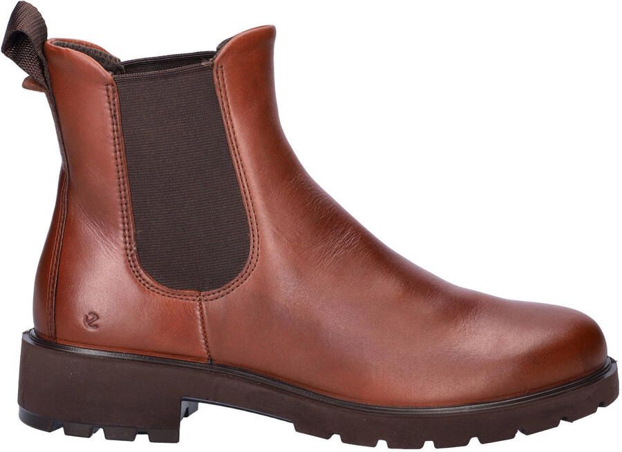 Ecco Metropole Vienna leren chelsea boots cognac