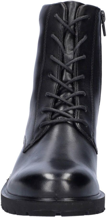 Ecco Metropole Vienna leren veterboots zwart - Foto 2