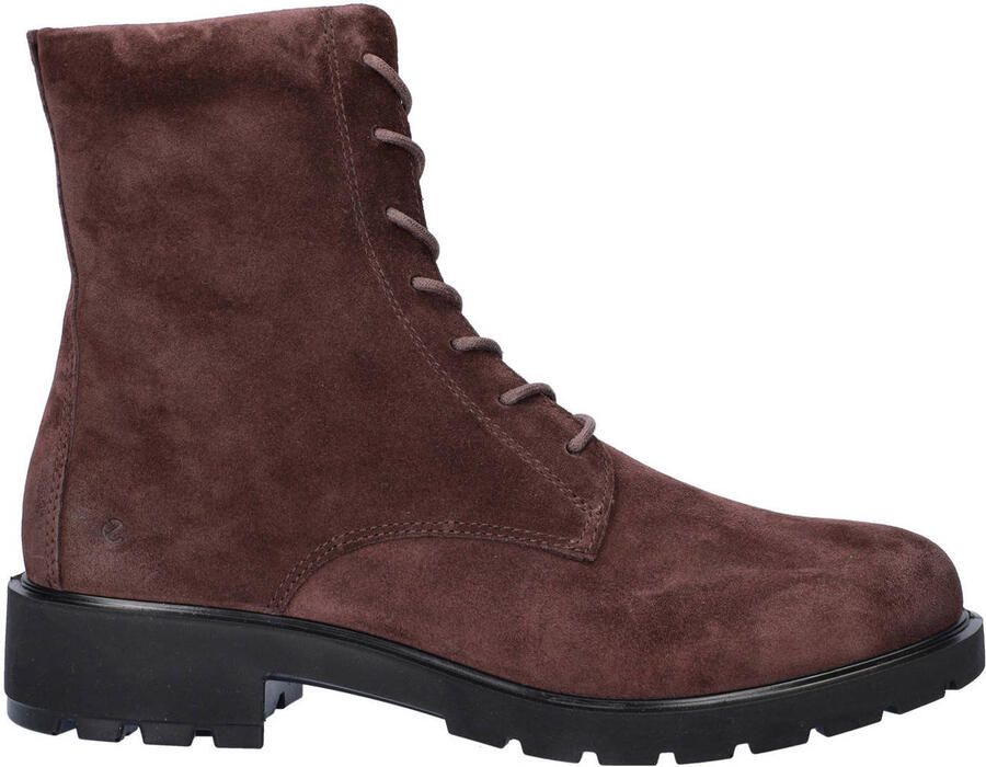 Ecco Metropole Vienna suède veterboots bordeaux