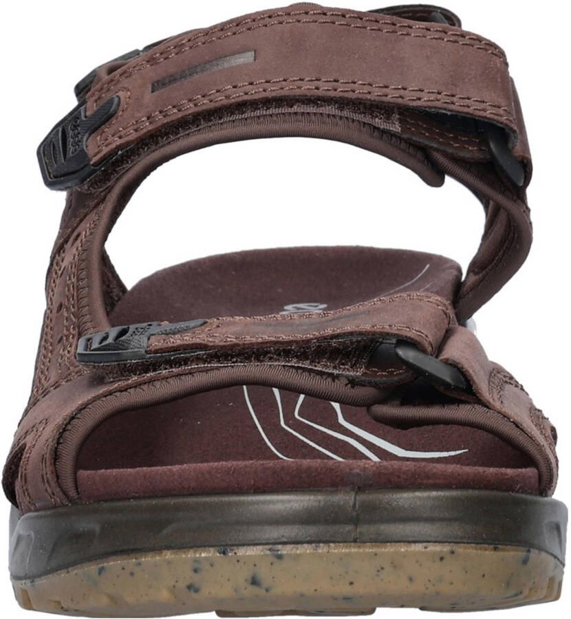 Ecco nubuck sandalen donkerbruin - Foto 2