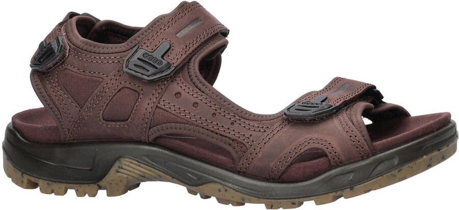 Ecco nubuck sandalen donkerbruin - Foto 3