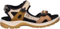 Ecco Offroad Atmos suede sandalen bruin multi - Cognac/Bruin