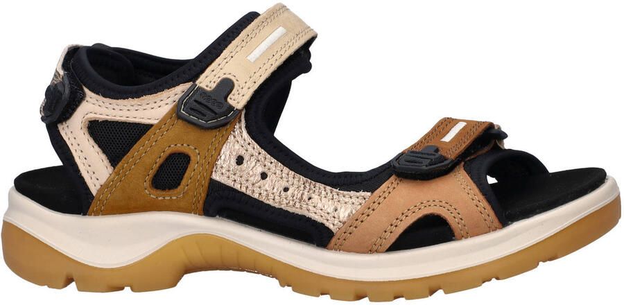 Ecco Offroad Atmos suede sandalen bruin multi - Foto 3