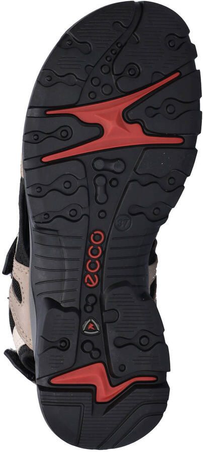 Ecco Offroad Atmos suede sandalen bruin beige - Foto 3
