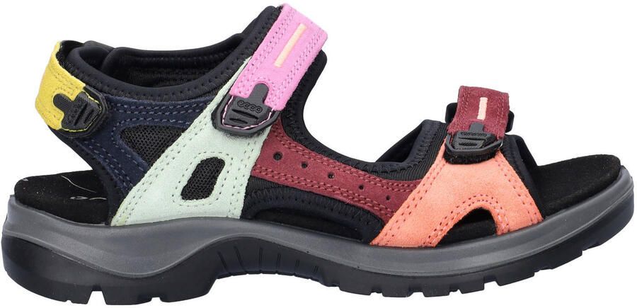 Ecco Offroad Atmos suede sandalen multi