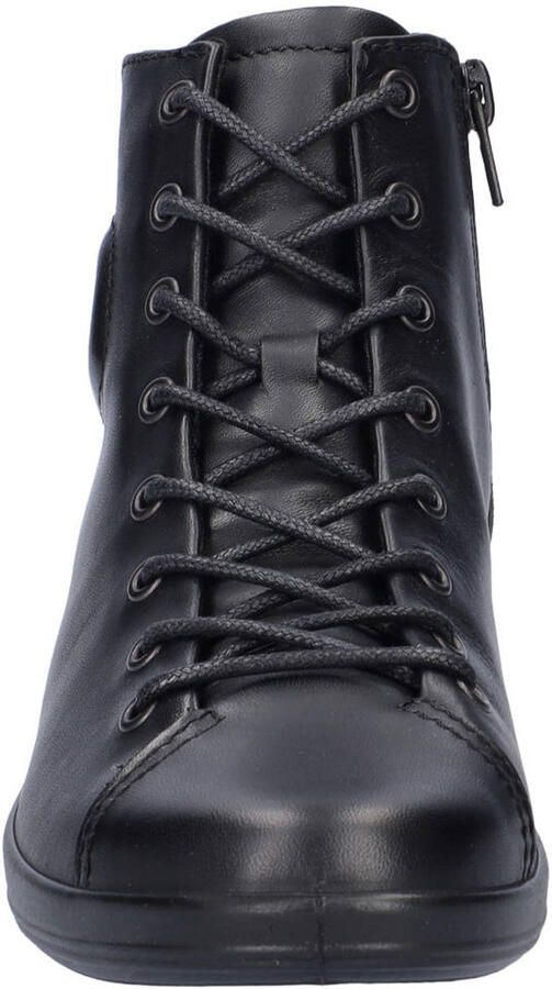 Ecco Soft 2.0 leren sneakers zwart - Foto 2