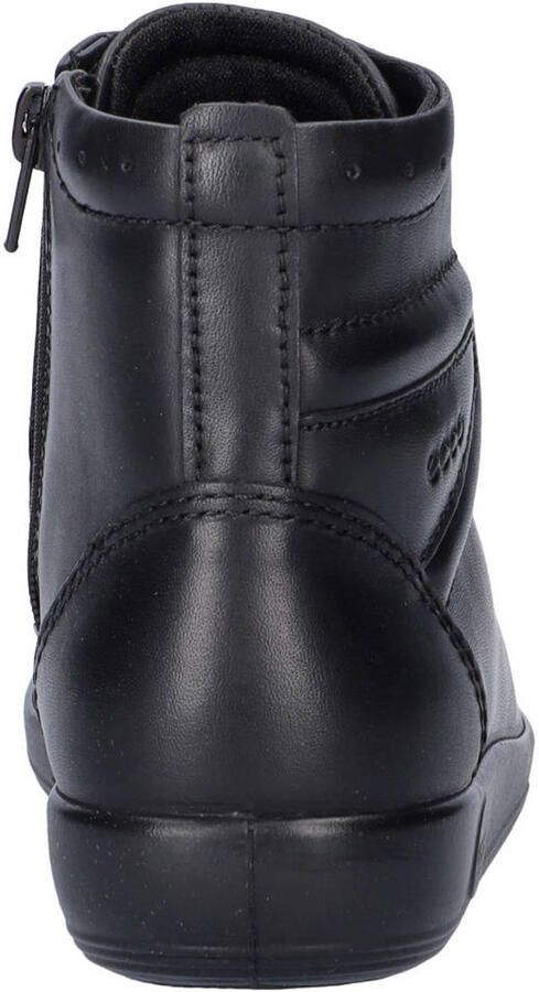 Ecco Soft 2.0 leren sneakers zwart - Foto 3