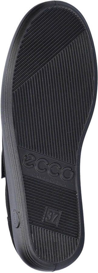 Ecco Soft 2.0 nubuck klittenbandschoenen zwart - Foto 3