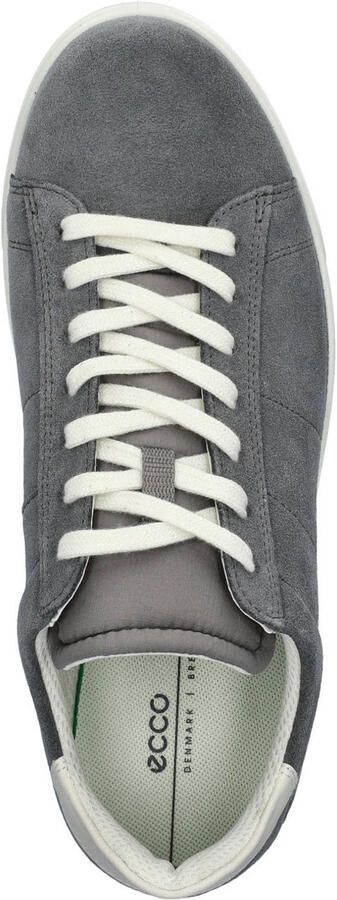 Ecco Street Lite suède sneakers grijs - Foto 3