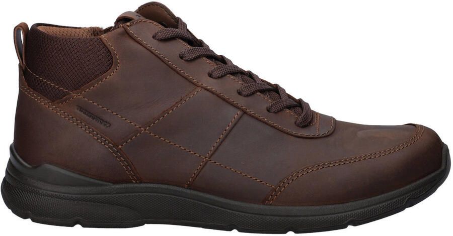 Ecco suède sneakers bruin