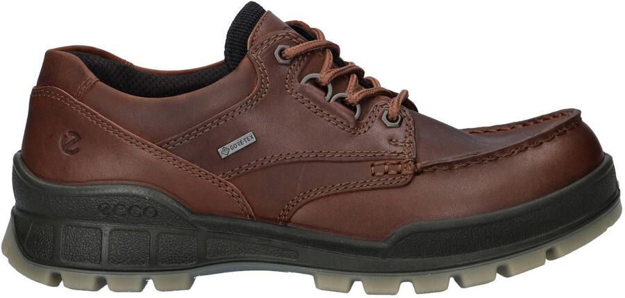 Ecco Track 25 leren veterschoenen donkerbruin