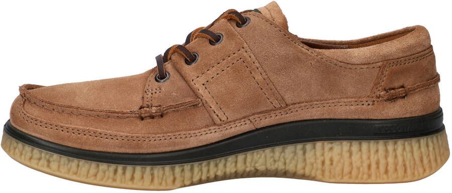 Ecco Walker 3.0 leren veterschoenen camel - Foto 2