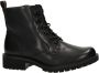ECCO Elaina dames veterboots Zwart - Thumbnail 1