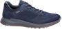 Ecco Exostride nubuck veterschoenen blauw - Thumbnail 1