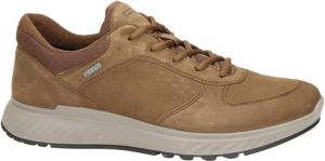 Ecco Exostride nubuck veterschoenen bruin