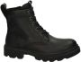 Ecco Hoge veterschoenen Grainer W ankle boot winter boots block heel with lambswool lining - Thumbnail 1