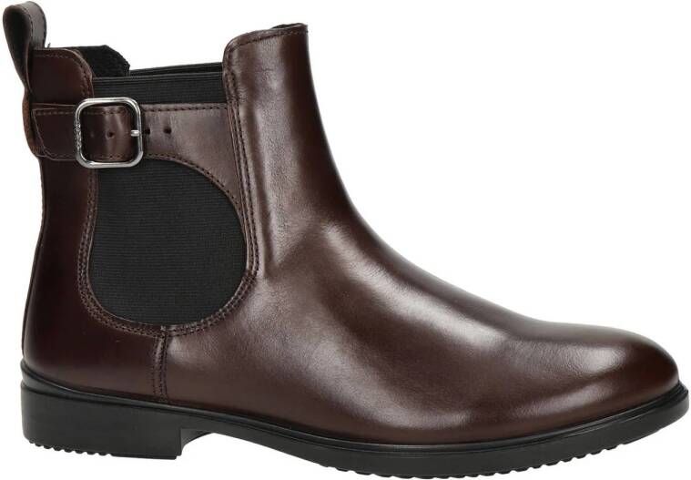 Ecco leren chelseaboots bruin