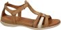 Ecco leren sandalen cognac - Thumbnail 1