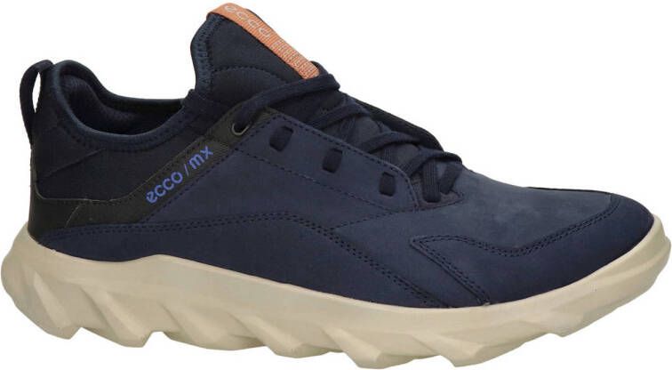 Ecco MX nubuck sneakers donkerblauw