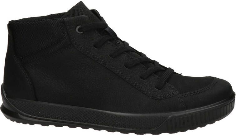 Ecco nubuck sneakers zwart