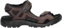 Ecco Off-Road nubuck sandalen bruin - Thumbnail 1