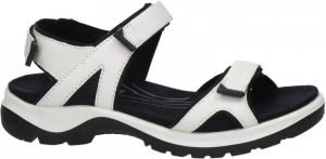 Ecco Offroad leren outdoor sandalen wit