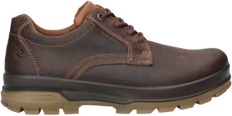 Ecco Rugged Track nubuck wandelschoenen bruin