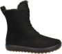 Ecco Soft 7 Tred nubuck veterboots zwart - Thumbnail 1