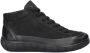 Ecco Soft Zero leren sneakers zwart - Thumbnail 1