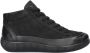 Ecco Soft Zero leren sneakers zwart - Thumbnail 1
